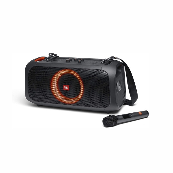 JBL PartyBox On-The-Go Portable Party Speaker with Built-in Lights