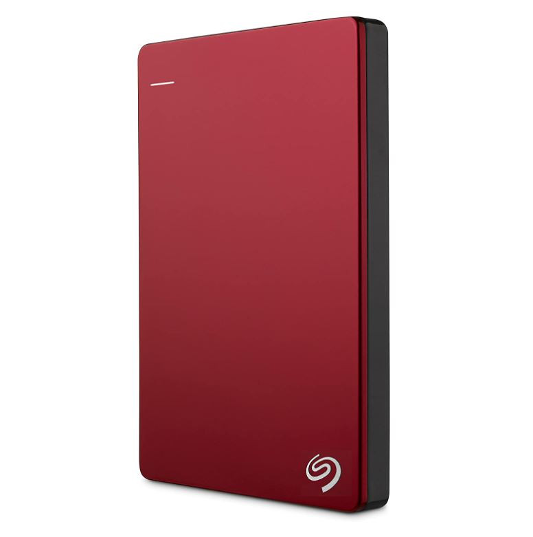 Seagate Backup Plus Slim 1TB External Hard Drive Portable HDD – Red USB 3.0 for PC Laptop and Mac