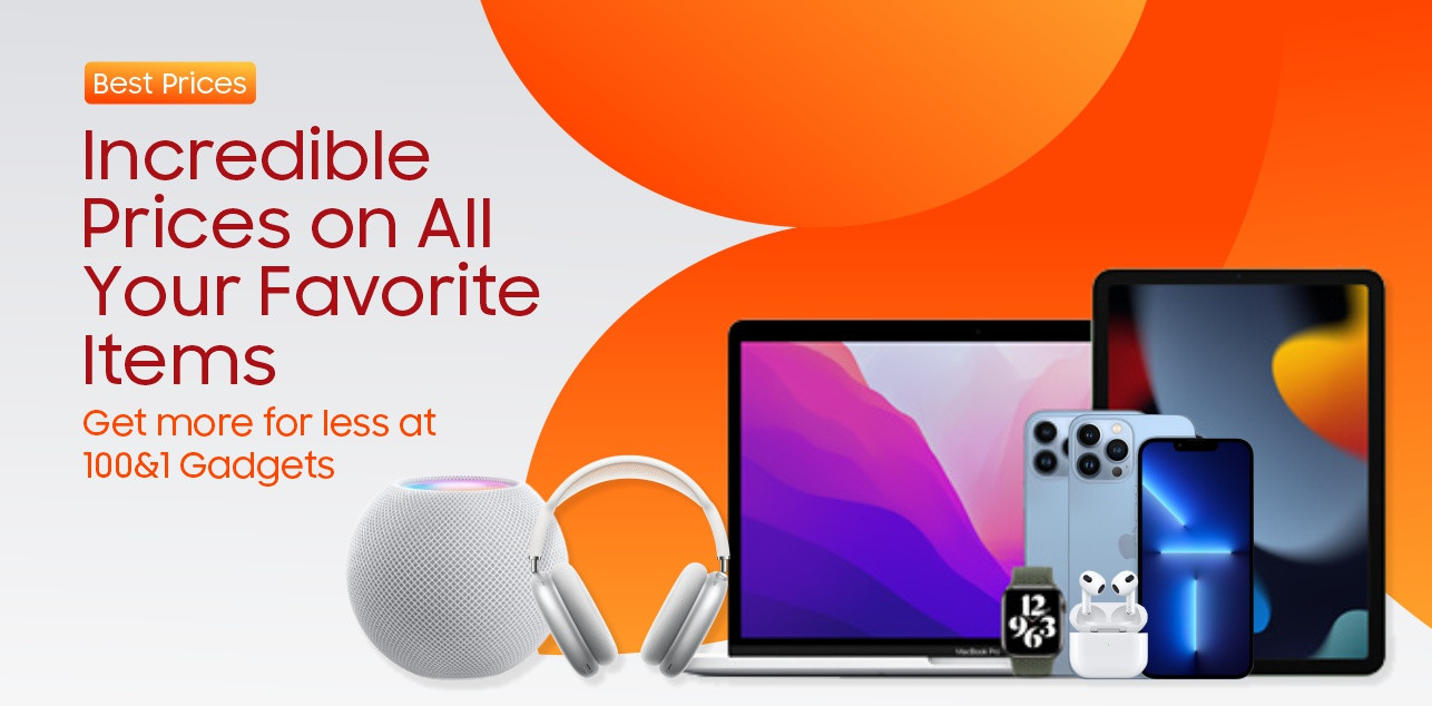 100and1 Gadget promo